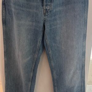 Re/Done Light Blue Women's Flare Jeans